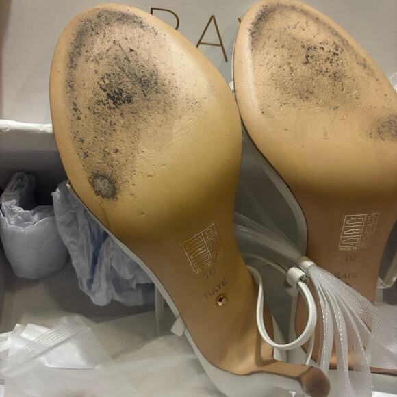 Raye bubbly heel in ivory sz 10 - Picture 8 of 8